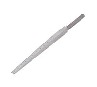 Itonash Calibro di Rastremazione, Indicatore del Cuneo di Saldatura con Calibrazione a Doppia Calibrazione 0,5-11 Mm, Calore in Acciaio Inossidabile Trattato per stabilità Duratura,