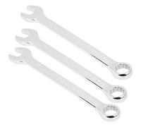 Itonash Chiave di Cricchetto 14 Mm, Canna Ad Anello Offset a Doppia estremità Aperta con Apertura Ad Standard e Design Spesso per lo Strumento di Riparazione, Realizzato in Acciaio