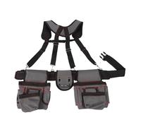 Itonash Cintura di Attrezzi Professionale, Organizzatore di Costruzioni Pesanti con 12 Tasche e Supporto a Martello, per il Carpenter Edilizio di Carpenter