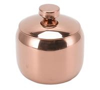 Itonash CONTENITORE VASO PER CONDIMENTO IN ACCIAIO INOSSIDABILE CON COPERCHIO PER LA DI CASA E LE ATTIVITÀ ALL'APERTO (Oro rosa)