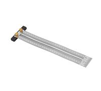Itonash Contrassegna a T, Righello di Scriba in Acciaio Inossidabile con una Chiara Scala Accurata per lo Strumento di Misurazione della Lavorazione del Legno 0-300mm