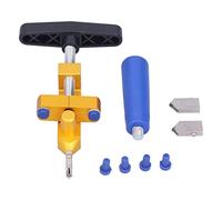 Itonash Cutter di Piastrelle di Vetro Manuale, Strumento Manuale in Lega di Alluminio con Manico a Forma di T per Specchio Piastrelle in Ceramica di Vetro Fai-te Taglio 3-15 Mm