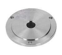 Itonash Fallo del Tornio, Acciaio Ad Alto Manganese 3 Fori 130 Mm Accessorio Mandrino Pesante con Superficie a Taglio Piatto, per K11 130 K12 130 K72 130 Tornio (30 mm)