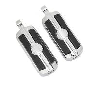 Itonash Footpeg Autostradali Motorcross a Piedi 1 Reparto Pedale Angolato per, in Metallo + Gomma, Adatto per la Maggior Parte delle Motociclette con 10 Mm