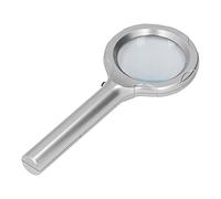 Itonash Glass di Ingrandimento Portatile, Ingrandimento 4x con 6 Luci a LED per la Lettura di Artigianato di Raccolta