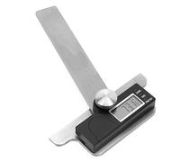 Itonash Goniometro in Acciaio Inossidabile, Mirino Angolare Digitale con Ampio Schermo per la Lavorazione Meccanica della Lavorazione del Legno, Campo di Misurazione 0-180 Gradi,