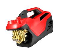 Itonash Idropulitrice Elettrica, Regolazione Continua della Pressione Portatile da 0 a 4 MPa con Manometro Visivo HD, per la Pulizia di Pavimenti Finestre Veicoli Condizionatori (Spina europea 220 V)