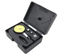 Itonash Indicatore di Prova del Quadrante a Leva, Strumento di Misurazione in Acciaio Inossidabile con Grado 0-0,8 Mm di Graduazione 0,01 Mm, per Misurazione di Errori di Forma e