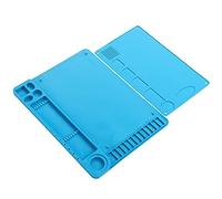 Itonash Isolamento del Calore Magnetico CAMPAGGIO DI SILICONE, MATTO ANTI STATICO RESISTENZA ALTA TEMPERATURA CON Posizioni DI Righello e Accessori per Riparare i Computer dei Computer