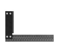 Itonash L Square Righter, Rightol Right Angle Right Angle con Finitura Anodizzata e Maniglia Ergonomica Offre una Gamma di Misurazione di 0-200 Mm, per Falegname e Falegname Fai-te
