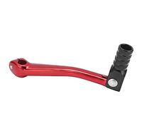 Itonash Pedale della Leva di Avviamento per Moto Ad Alta Precisione, Accessorio Universale in Alluminio CNC con un Design Unico, Sostituire i Vecchi Antipasti per la Moto (Rosso)