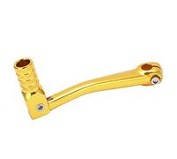 Itonash Pedale della Leva di Avviamento per Moto Ad Alta Precisione, Accessorio Universale in Alluminio CNC con un Design Unico, Sostituire i Vecchi Antipasti per la Moto (Giallo)