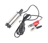 Itonash Pompa di Trasferimento del Carburante, Pompa Sommergibile 12 V 38 Mm con Cavo e 304 Corpicus in Acciaio Inossidabile, per il Serbatoio del Pesce di Trasferimento D'acqua di