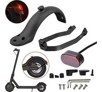 Itonash Set Parafango Posteriore per Scooter, Compatibile con Scooter Elettrico M365/M365 PRO, Accessorio di Ricambio per Scooter con Viti e Tappi Protettivi (Nero)