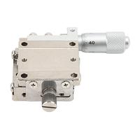 Itonash Stage Lineare, Piattaforma di Spostamento Manuale 25x25 Mm con Binario di Guida a Sfera per il Test e il Posizionamento delle Apparecchiature Meccaniche