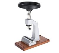 Itonash Strumento di Riparazione di Orologi, Apri della Custodia da Banco 5700 con Base in Metallo per /, Apertura Massima di Mandrino di 65 Mm, Dotata di un Set Completo di Accessori