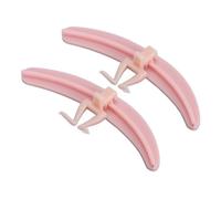 Itonash Strumento Separatore di Estensione per Ciglia, Base di Silicone e Gambe Strumento Assistito per Estensione per Ciglia per il Salone di Bellezza, Separando le Ciglia con Pinzette, (Roseo)