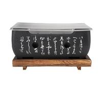 Itonash Stufa a Grill a Carbone Giapponese Portatile Compatto, Riscaldamento Rapido, Campo con Divertimento per Riunioni di Famiglia, Picnic (M)