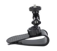 Itonash Supporto per Parasole per Auto Supporto per Fotocamera per Auto Clip per Visiera con Testa a Sfera a 360 Gradi Installazione Stabile Filettatura 1/4 per Action Camera Mors