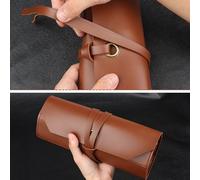 Itonash Taspa per Utensili Arrotolati, Borsa per lo Stoccaggio degli Strumenti di Piegatura in PVC Multifunzionale con Slot Multipli per Martello Pinza per Rotelle del Cacciavite, per