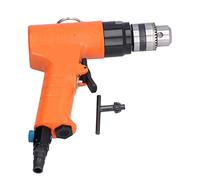 Itonash Trapano Pneumatico Ad Aria, Design a 3 Mascella con Mandrino a Doppio Cuscinetto per Perforazione Accurata, velocità Libera 1400 Giri/Min, Cc CCW Reversibile, per la Parete