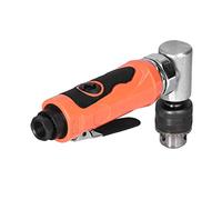 Itonash Trapano Pneumatico, Trapano Ad Aria Angolare a 90 Gradi con Corpo in Acciaio in Lega e Chiave per Spazi Stretti KP 555L (Stile UE)