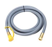 Itonash Tusino a Benzina 12 Piedi per, Tappo di Disconnessione Rapida 3/8 Pollici con Connettore in Ottone per Rimorchi per Rimorchi Campeggio Grill Pozzi