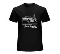 ItoNc Paul Walker T-Shirt Mens Unisex Black Tees S