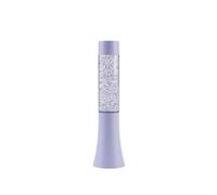 I-TOTAL® - Lampada Lava LED piccola, effetto Glitter cambia colore, lava lamp colorata (Viola Pastello) - 33,5cm