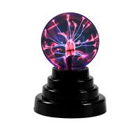 I-TOTAL® - Lampada al Plasma Magica Lampada Plasma Sensibile al Tocco e al Suono Luce Novità Luci Notturne per Decorazione/Bambini/Camera da Letto (3")