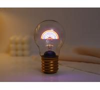 ITotal - Lucetta a forma di lampadina Rainbow