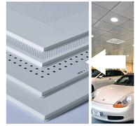 ITP Akifix SM03W.F4 Pannelli controsoffitto metallici bianco 60x60x0.9 cm - foratura F4 - Confezione da 20 pannelli - totale 7.20 mq