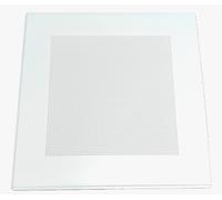 ITP PANNELLI Metallici Controsoffitto BIANCO 60x60x0.9cm 20pz 7.2mq Forato F1A