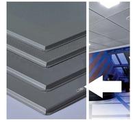 ITP PANNELLI Metallici Controsoffitto Silver 60x60x0.9cm 20pz 7.20mq LISCIO