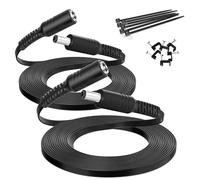 Itramax Cavo Piatto DC5521 12V 9M/30FT 2 Pezzi Prolunga Maschio Femmina