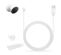 Itramax Cavo Piatto per Google Nest Cam Batteria 2ª Gen,3M/10FT Cavo Lungo