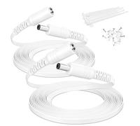 Itramax Cavo Prolunga Piatto 12V DC 9M/30FT 2 Pezzi 5,5mmx2,1mm Connettore