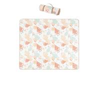 ITRHJTGP Coperta Picnic Impermeabile Tappetino da Picnic, Tappetino Antiumidità, Spesso, for Esterni, di Grandi Dimensioni, for Tende da Campeggio, Interno, Tappeto Speciale(Pink-M)