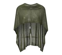 ITRHJTGP Copricostume da Bikini Top da Donna Poncho Mantella Copricostumi Trasparenti for L'Estate Quotidiana con Scialle Spiaggia per Vacanza(Green,S)