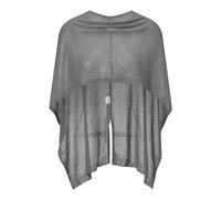 ITRHJTGP Copricostume da Bikini Top da Donna Poncho Mantella Copricostumi Trasparenti for L'Estate Quotidiana con Scialle Spiaggia per Vacanza(Grey,L)
