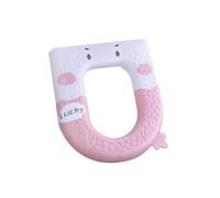 ITRHJTGP coprisedile WC Imbottito Copriwater Lavabile, Impermeabile, copriwater Closestool, a Forma di O, for Bidet, Accessori for Il Bagno per Il Bagno e Il Relax in casa(Color-D)