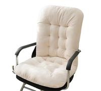 ITRHJTGP Cuscini Per Sedie Da Giardino Cuscino for poltrona lounge con design a cinghia da 1 pezzo Glutei invernali(Off-white)