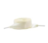 ITRHJTGP Lacci di raso Lacci for scarpe a nastro for da ginnastica 2CM Sostituzione lacci fantasia piatto spesso in raso for donna Lunghezza 80/100/120 cm per le scarpe da indossare(Beige,80cm)