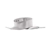 ITRHJTGP Lacci di raso Lacci for scarpe a nastro for da ginnastica 2CM Sostituzione lacci fantasia piatto spesso in raso for donna Lunghezza 80/100/120 cm per le scarpe da indossare(Light grey,80cm)