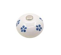ITRHJTGP Maniglie Per Mobili Da Cucina Maniglia in ceramica a forma di zucca, stile pastorale, pomello creativo a foro singolo con vite, pomello for anta e cassetto dell'armadio.(Color4)