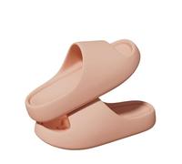 ITRHJTGP pantofole da doccia da donna Ciabatte da donna alla moda, estive, uomo, concise, casual, con suola spessa in EVA, infradito spiaggia, for esterni e interni, doccia Per quotidiano(Pink,42-43)