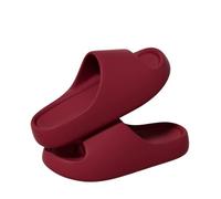 ITRHJTGP pantofole da doccia da donna Ciabatte da donna alla moda, estive, uomo, concise, casual, con suola spessa in EVA, infradito spiaggia, for esterni e interni, doccia Per quotidiano(Red,40-41)