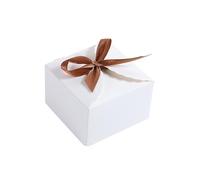 ITRHJTGP Scatole Caramelle Matrimoni 5 Pezzi Scatola di imballaggio Quadrata Borsa da Matrimonio Scatole Fatte a Mano Portatile Compleanno for la Festa della Mamma(S2 12X12X9CM)