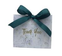 ITRHJTGP Scatole Caramelle Matrimoni Scatola Creativa in Marmo Grigio Mini for scatole di cioccolatini in Carta for Feste/Confezioni bomboniere for Matrimoni(Green,10pcs)