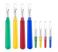 ITRHJTGP Seam Ripper 8 Pezzi Tagliafilo, scucitore, di Punti, Strumenti for Cucire, Manico in plastica, Strumento Artigianale, Accessori for (4 Piccoli, 4 Grandi)